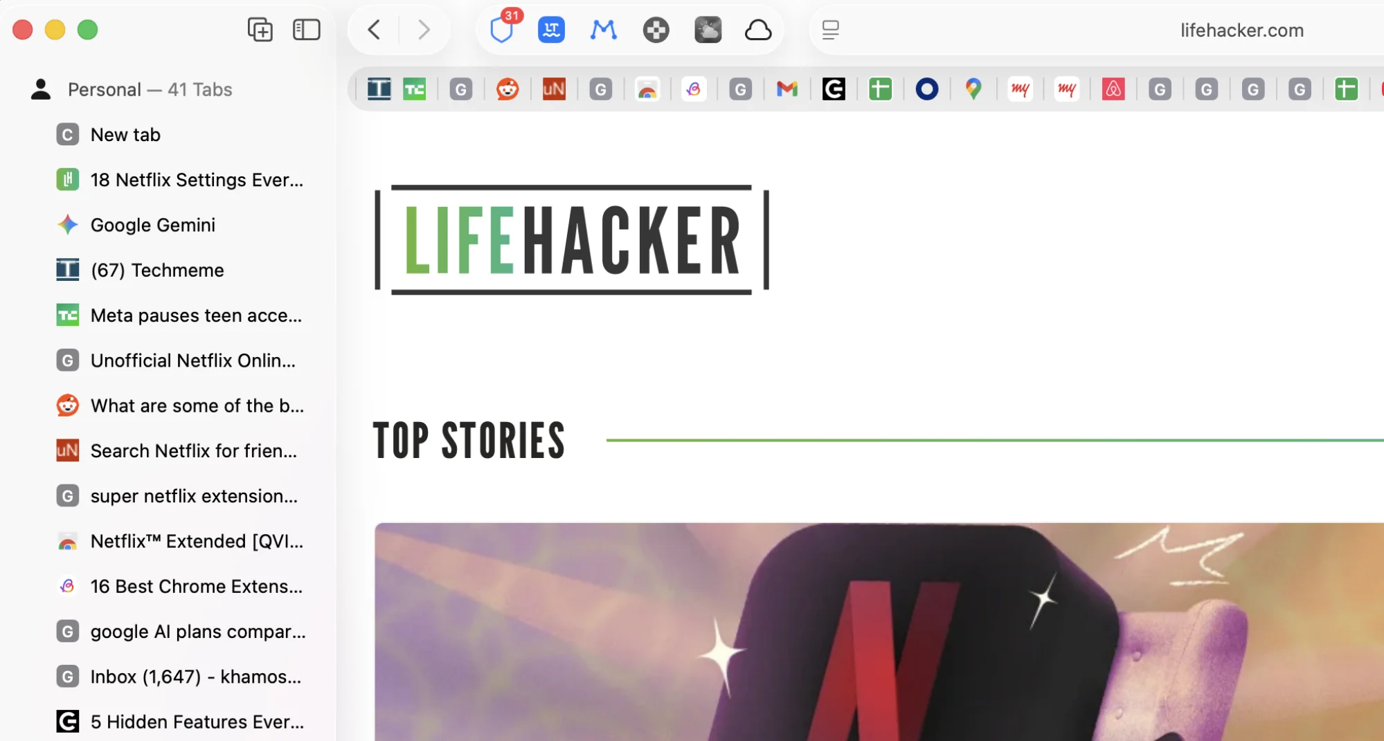Tab Groups and Vertical Tabs in Safari