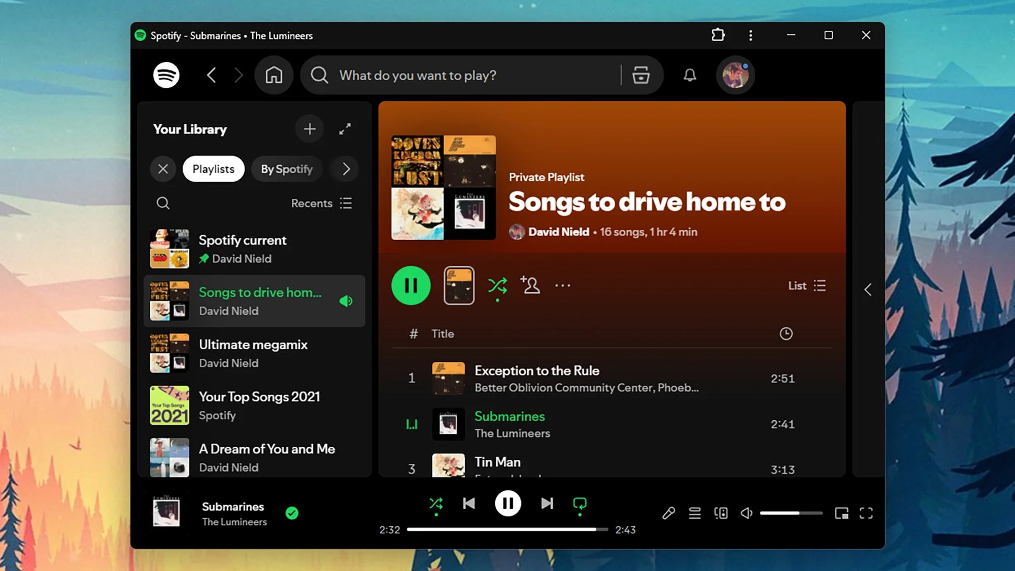 Spotify app