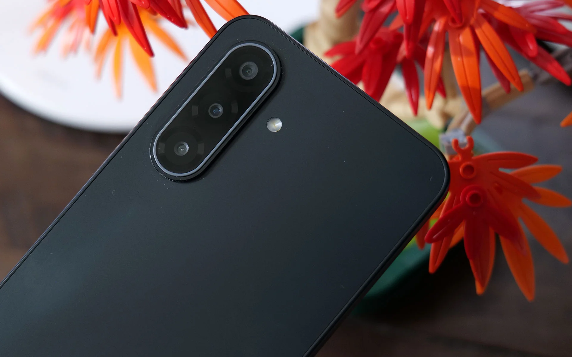 The Galaxy A17 comes with three rear cameras, but its really more like two because one of those is a 2MP macro cam. 