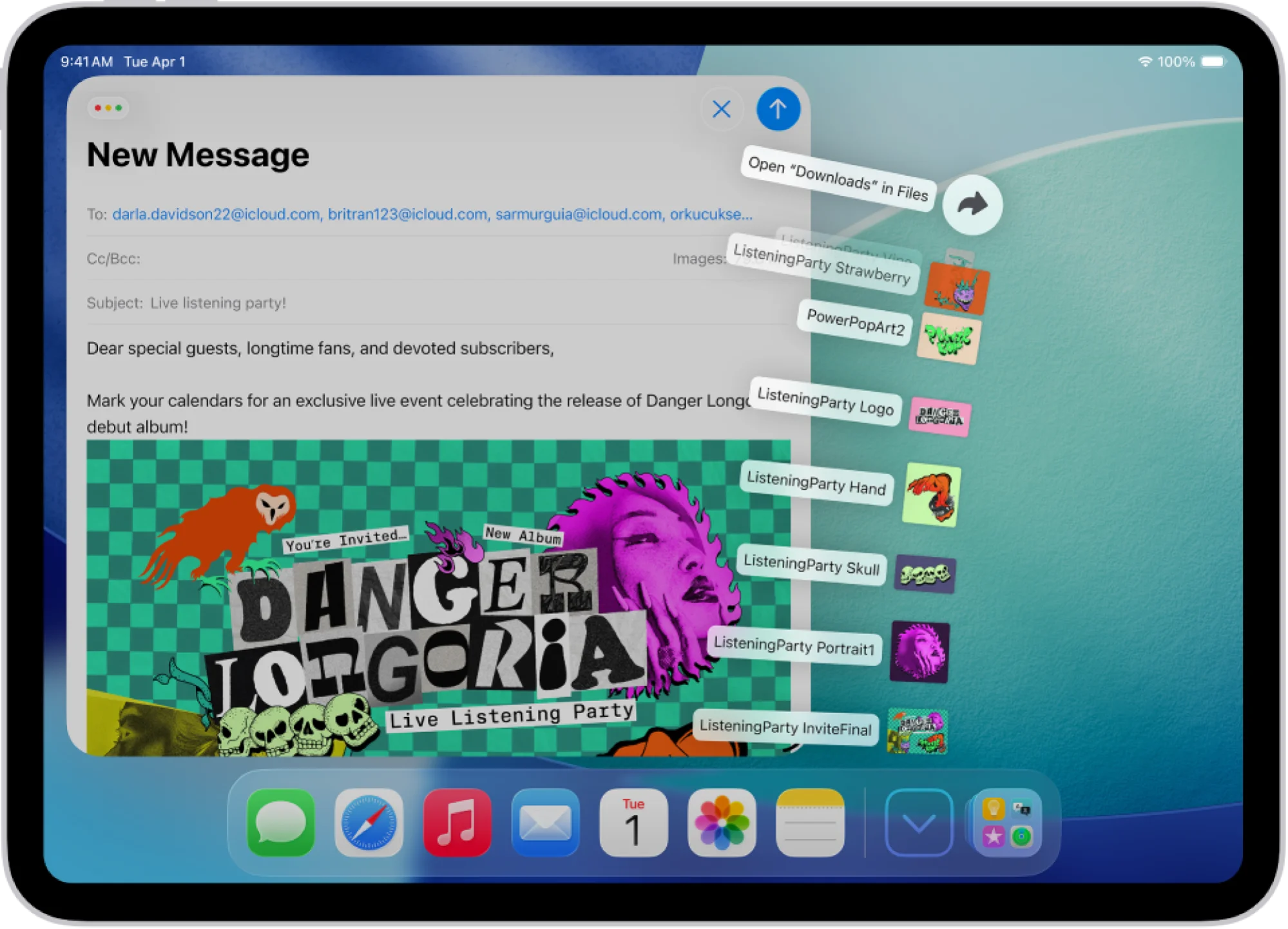 Adding interactive folders to the Dock