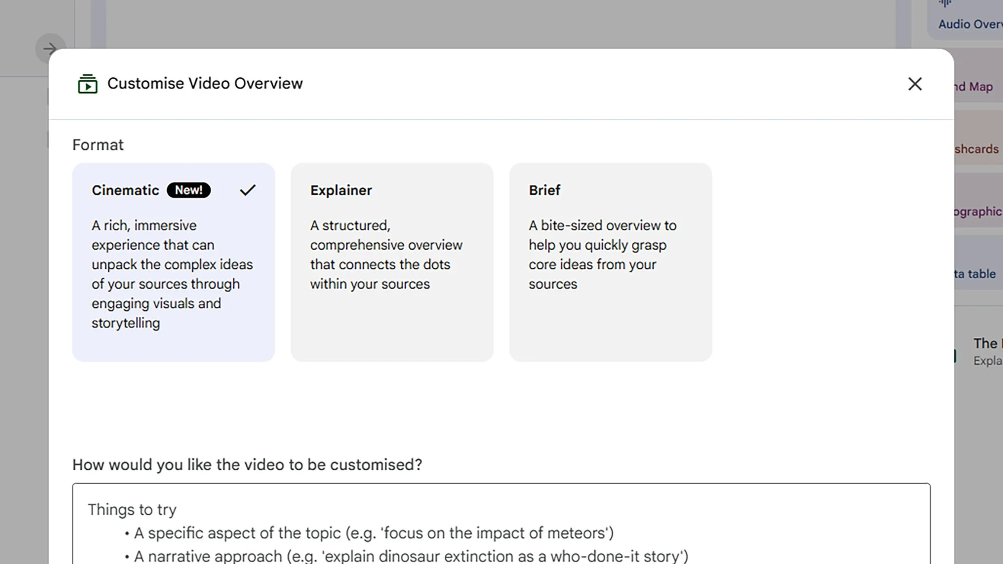 NotebookLM Video Overviews