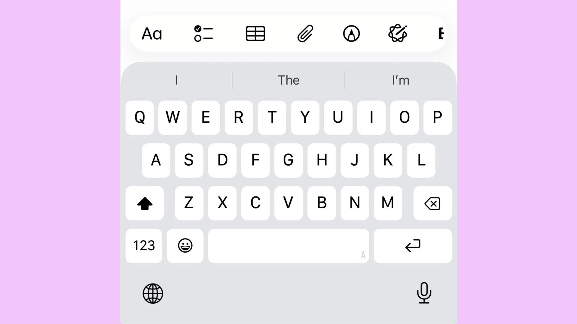 MacBook Air keyboards compared to iOS keyboard and each other