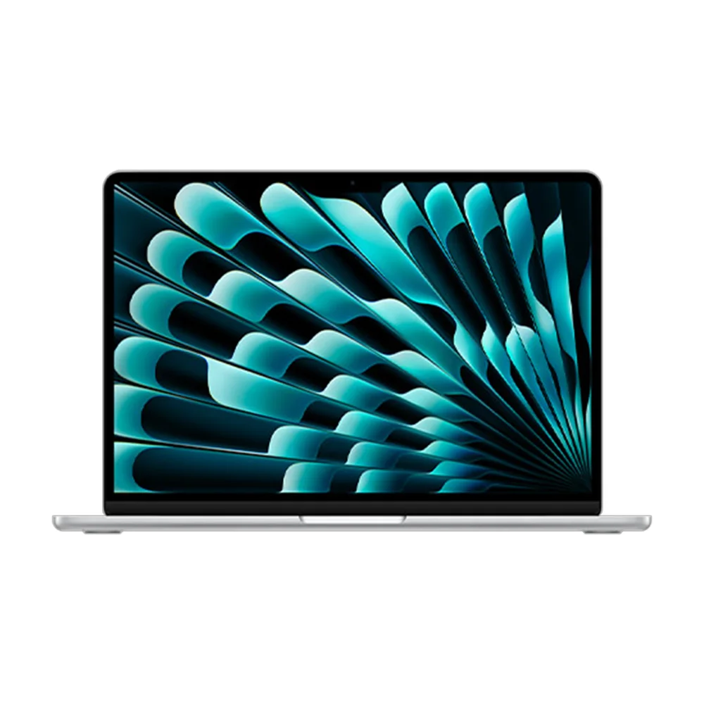 An Apple MacBook Air against a white background