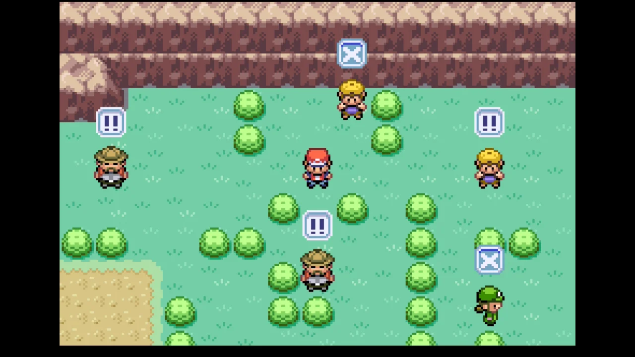 Trainers wanting to battle near Bill's house