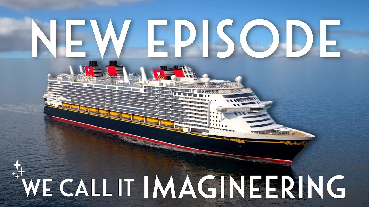 Insider's Look at Disney Cruise Line's BIGGEST Ship in the Fleet | We Call It Imagineering! - YouTube